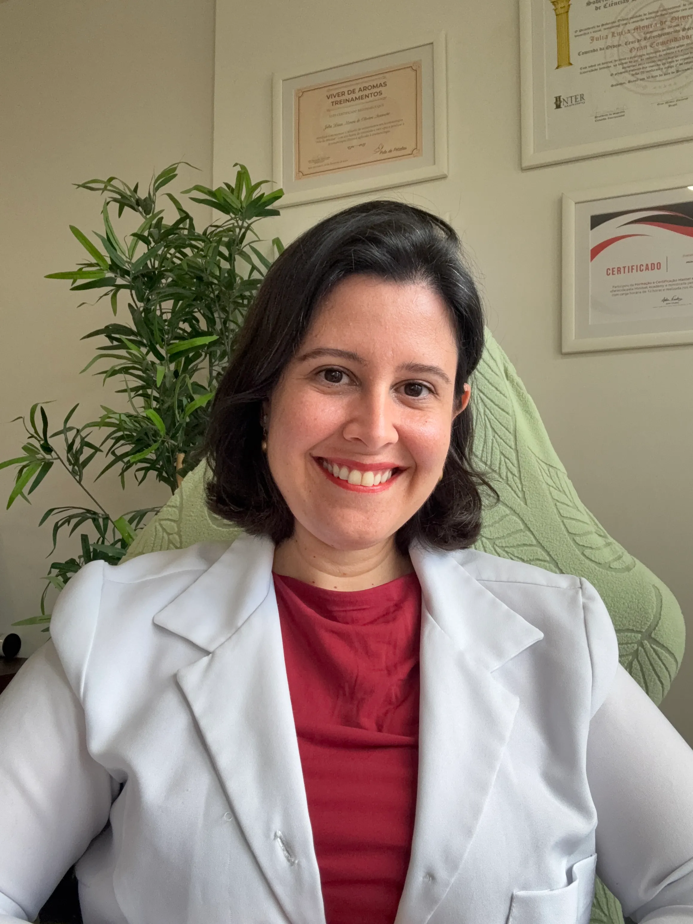 Júlia Assunção, Terapeota Natural